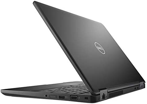 Dell latitude 5580, Core i7-7th Generation, 8GB RAM, 256GB SSD, 15.6 Display, Eng KB - Black (Renewed)