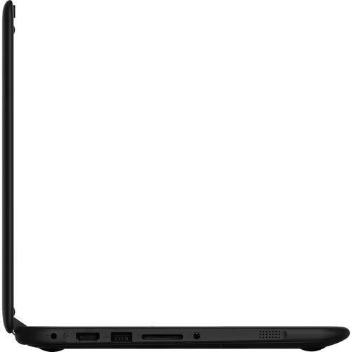 Lenovo N23 11.6" Chromebook, Intel Celeron N3050 1.60 GHz, 4GB RAM, 16GB SSD Drive, Chrome OS, Eng KB - Black (Renewed)