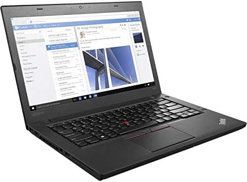 Lenovo ThinkPad T470 Laptop , Intel Core i5-7th Gen , Ram 8GB DDR4 , SSD 256GB , 14-Inch Screen , Windows 10