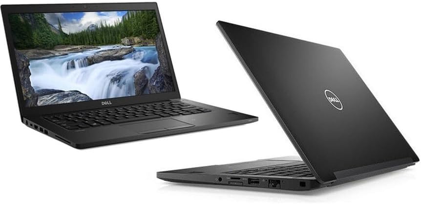 Dell Latitude 7290, Core i7-8th Gen, 8GB RAM, 256GB SSD, 12.3", HDMI, Camera, WiFi, Card Reader, Backlit Keyboard, Black