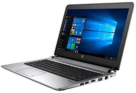 Hp Probook 430 G3 - 13.3 Led Display 6th Gen Core i5-8GB Ram-256 GB SSD- HDMi-VGA-USB 3.0-HD Webcam-Win 10 License-Black (Renewed)