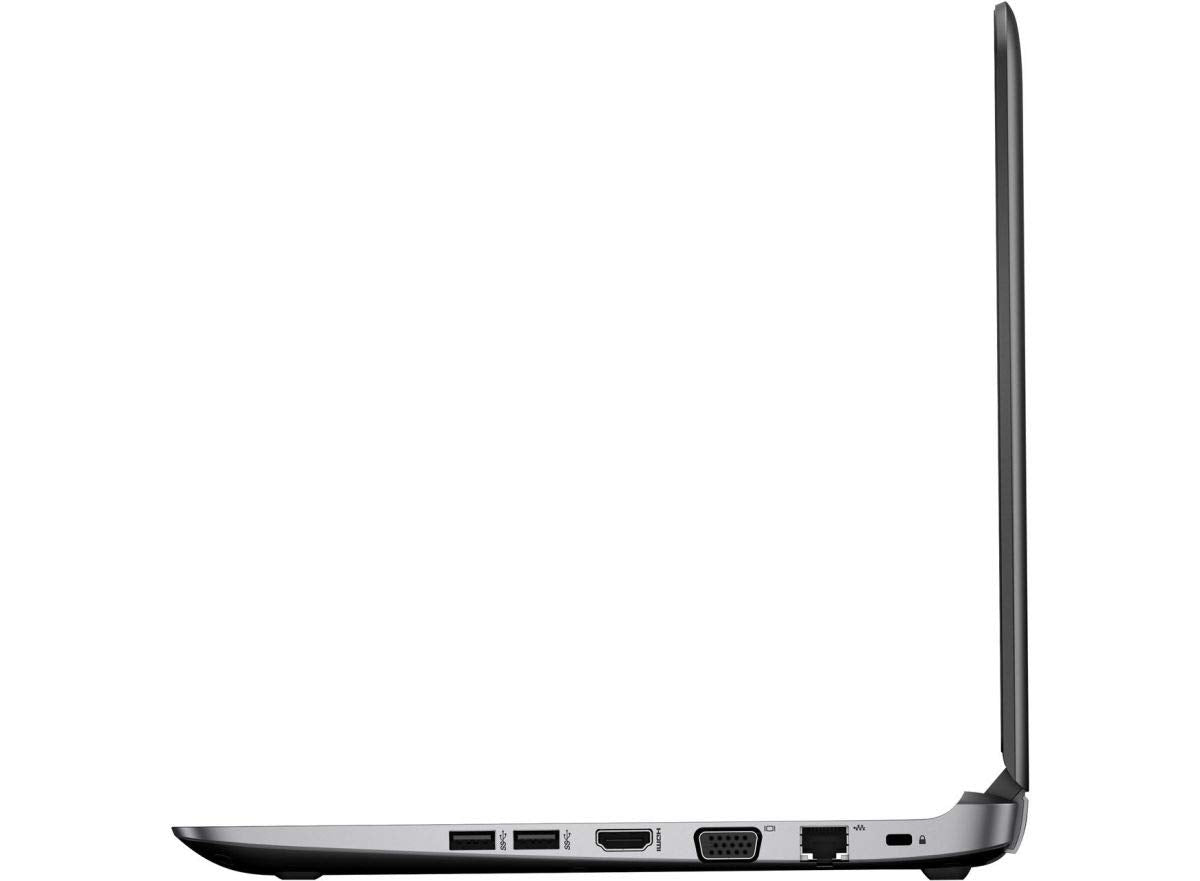 Hp Probook 430 G3 - 13.3 Led Display 6th Gen Core i5-8GB Ram-256 GB SSD- HDMi-VGA-USB 3.0-HD Webcam-Win 10 License-Black (Renewed)