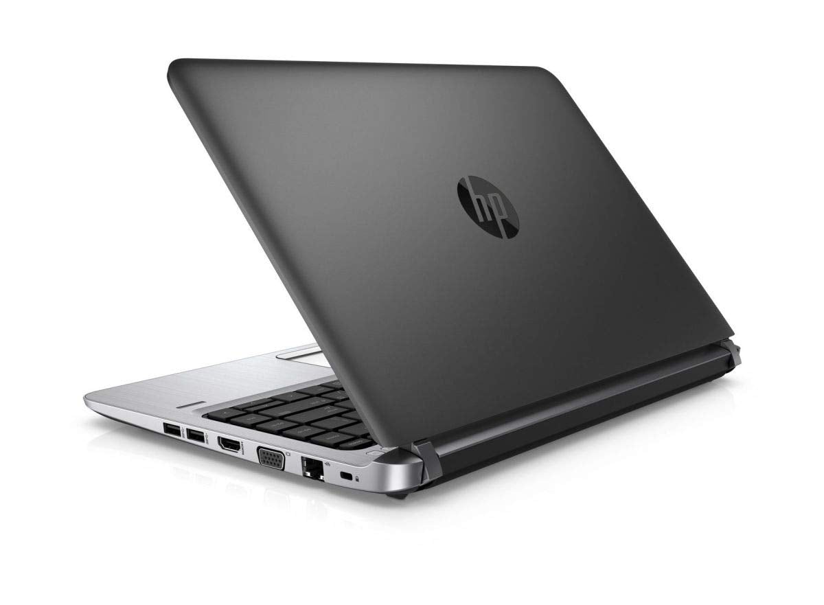 Hp Probook 430 G3 - 13.3 Led Display 6th Gen Core i5-8GB Ram-256 GB SSD- HDMi-VGA-USB 3.0-HD Webcam-Win 10 License-Black (Renewed)