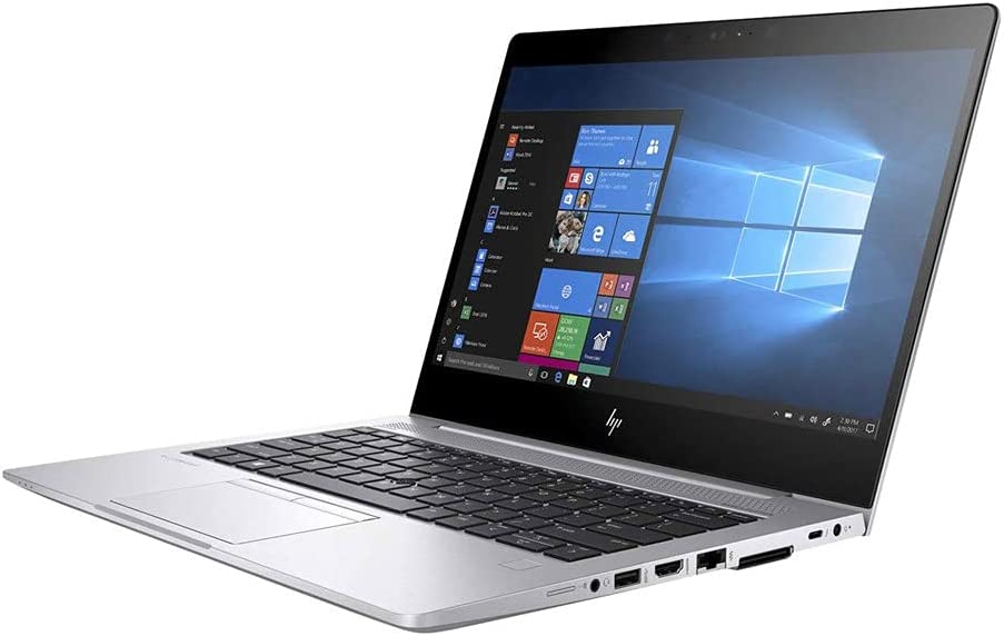 HP EliteBook 830 G5 Laptop, Intel Core i5-8th Gen 1.7 GHz CPU, 8 GB RAM DDR4, 256GB SSD, Intel UHD Graphics, 13.3" FHD Display, Win10, ENG KB (Renewed)