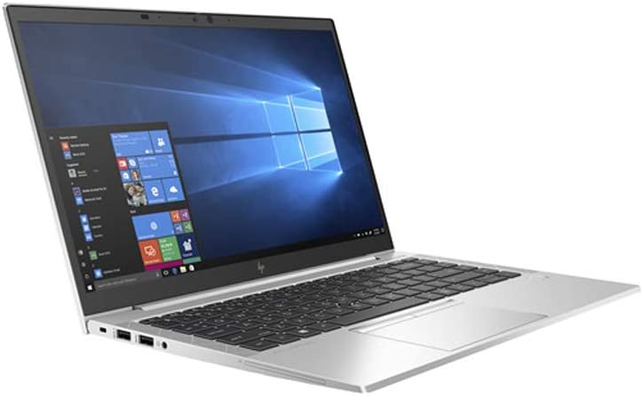 Hp EliteBook 840 G7 Laptop with 14 inch Display, Intel Core i5, 10th Gen Laptop with 14 inch Display, Intel Core i5, 10th Gen, 8GB RAM, 256 GB SSD, Intel UHD Graphics, Windows 10 Pro-Silver (Renewed)