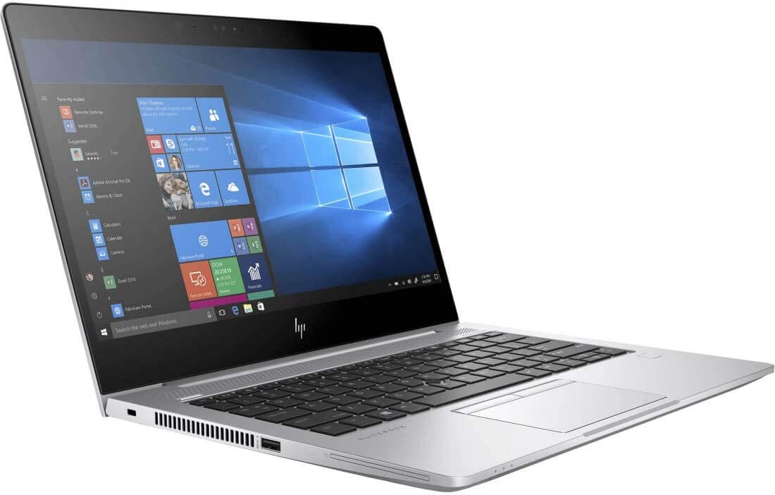 HP EliteBook 830 G5 Laptop, Intel Core i5-8th Gen 1.7 GHz CPU, 8 GB RAM DDR4, 256GB SSD, Intel UHD Graphics, 13.3" FHD Display, Win10, ENG KB (Renewed)