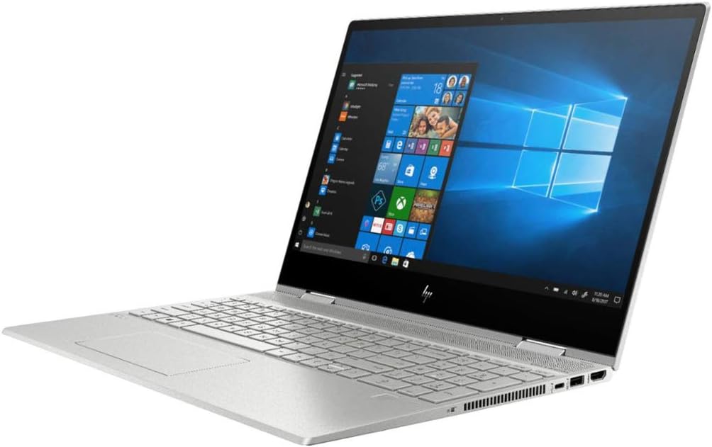 HP Envy x360 Convertible 15.6-inch Full HD Touchscreen, 10th gen Intel Core i7-10510U, 16 GB DDR4 Memory, 512 GB PCIe NVMe SSD, Natural Silver