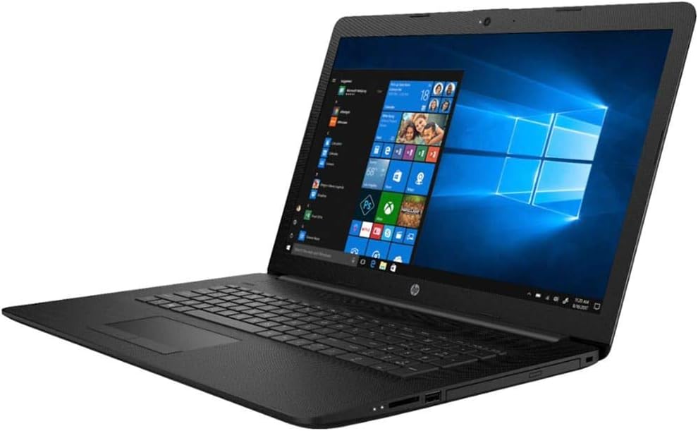 HP (17-BY1053DX )17.3 Laptop - Core i5-8265U - 8GB Memory - 256GB Solid State Drive - Windows 10 Home in S Mode - Jet Black/Maglia Pattern