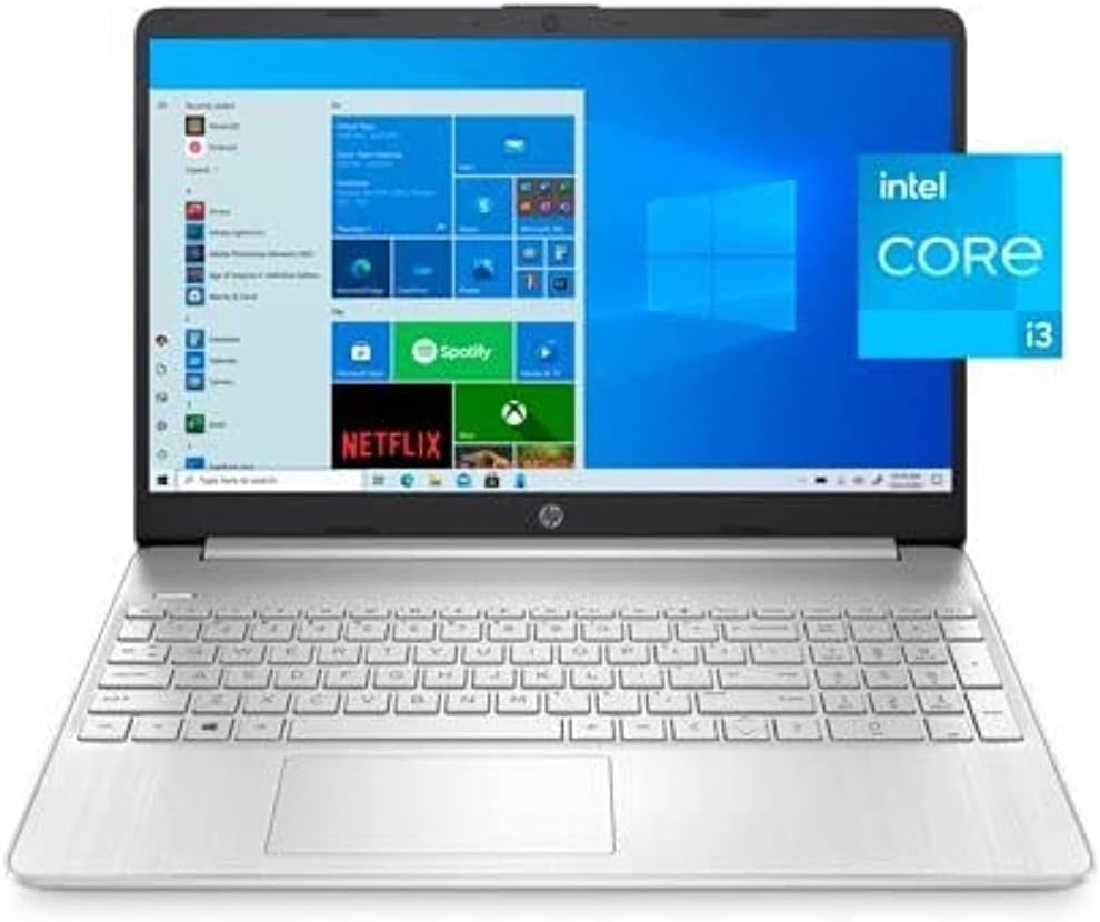 HP 15-dy2091wm Laptop - 11th Gen Intel Core i3-1115G4, 16GB RAM, 512GB SSD, Intel UHD Graphics, 15.6" diagonal HD micro-edge BrightView 250 nits, Windows 10 - Natural