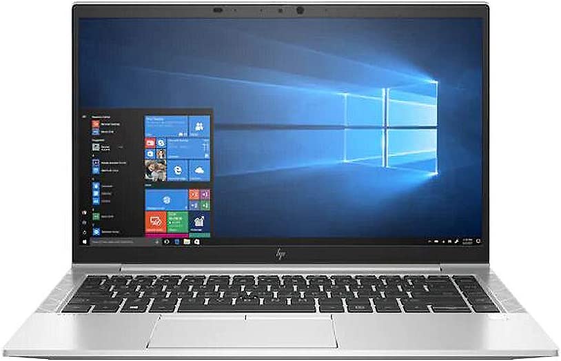 Hp EliteBook 840 G7 Laptop with 14 inch Display, Intel Core i5, 10th Gen Laptop with 14 inch Display, Intel Core i5, 10th Gen, 8GB RAM, 256 GB SSD, Intel UHD Graphics, Windows 10 Pro-Silver (Renewed)