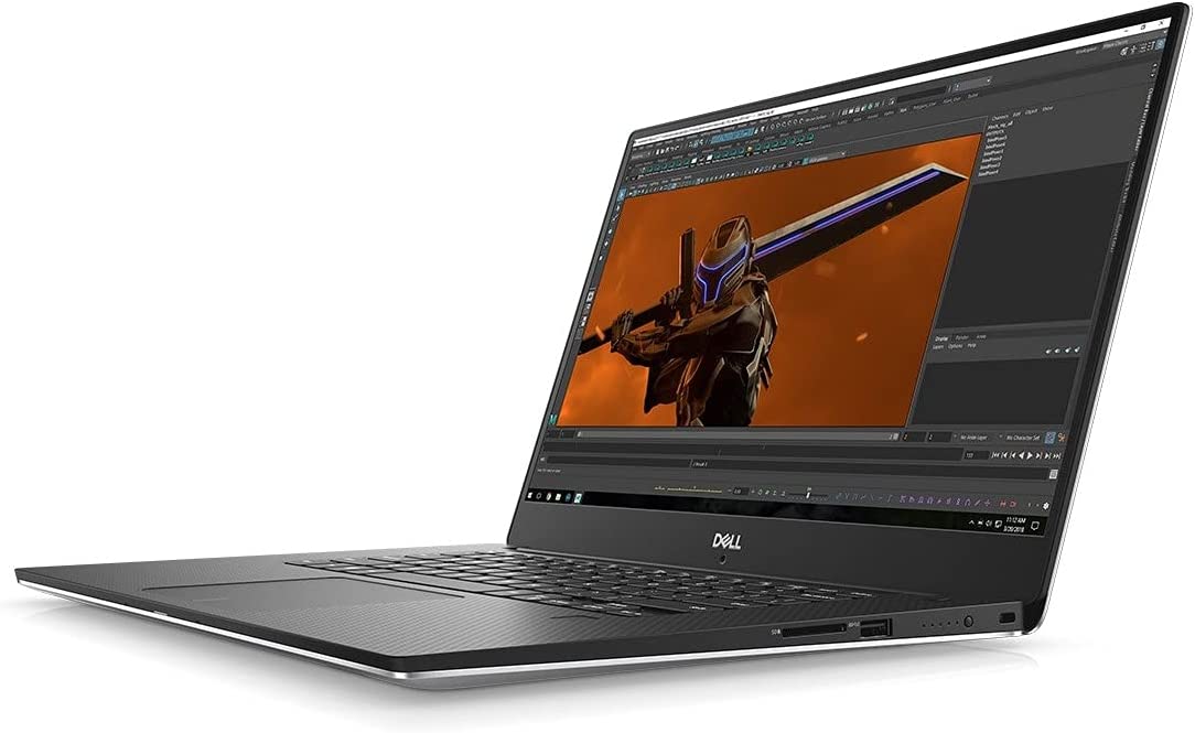 Dell Precision Mobile Workstation 5530 , Core i7-8850H Hexa-Core 2.6 GHz , 4GB Nvidia Quadro P1000 Graphics , 16GB RAM, 512GB SSD (Renewed)