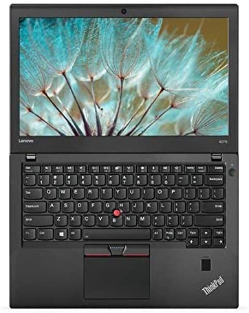 Lenovo ThinkPad X280 Laptop - Intel Core i5-7th Generation, 12.5-Inch HD, 256GB SSD, 16GB RAM Black (Renewed)