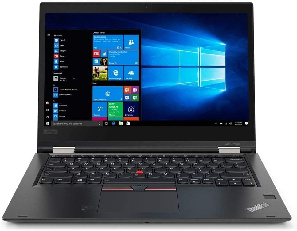 Lenovo ThinkPad X380 Yoga Intel Core i7 8th Gen 13.3-inch Full HD Laptop (8GB RAM/ 256 GB SSD/ Windows 10 Pro - Renewed