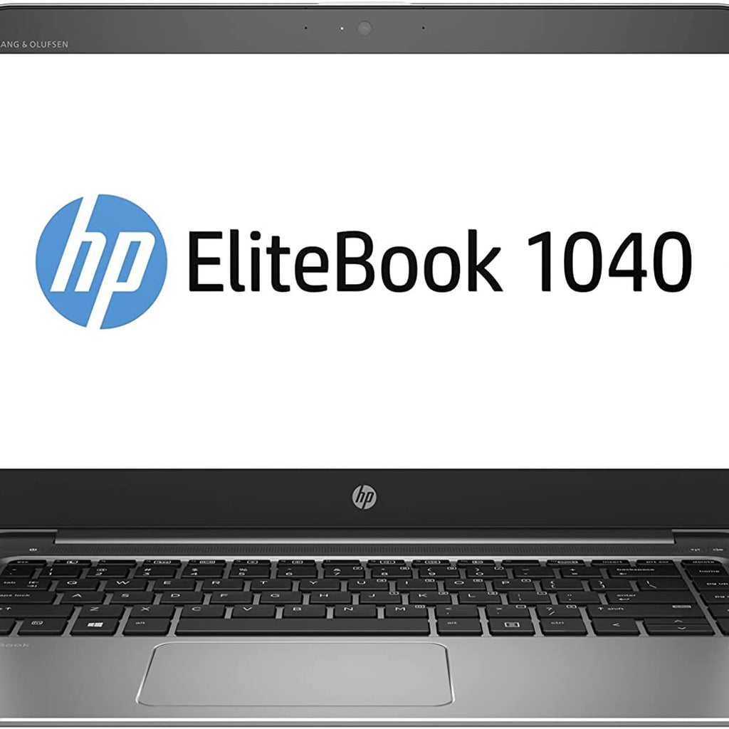 HP Elitebook Folio 1040, G3 Intel core i5, 6th Gen , 8GB Ram , 256GB SSD Eng Keyboard, Silver/Black (Renewed)