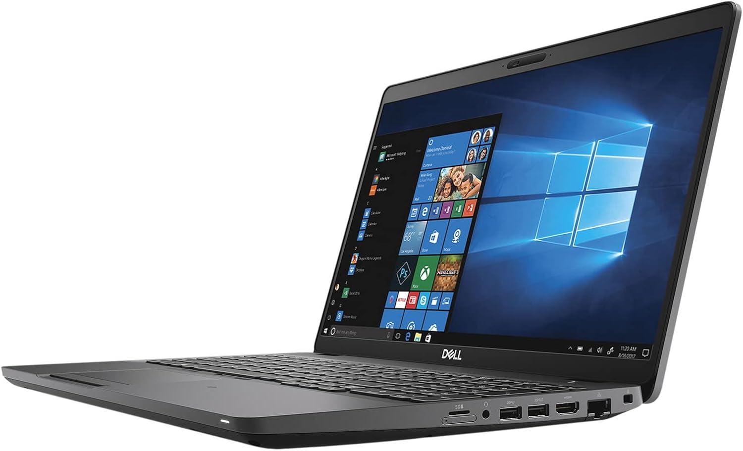 Dell Latitude 5501 Laptop 15.6 - Intel Core i5 9th Gen - i5-9300H - Quad Core 4.1Ghz - 256GB SSD - 8GB RAM - 1920x1080 FHD - Windows 10 Pro (Renewed)