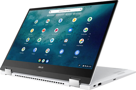 ASUS FLIP 2-in-1 C536EA 15.6" Touch-Screen Chromebook - Intel Core 11th Gen i3-1115G4 - 8GB Memory - 128GB SSD - Matte White (Renewed)