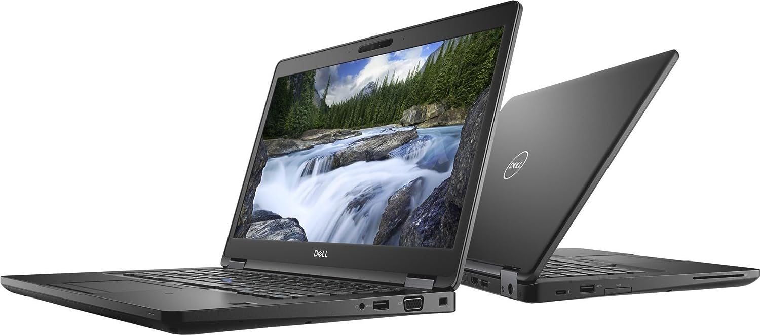 Dell Latitude 5490 - 8th Gen Core i5-8GB Ram-256GB NVMe SSD-14'' FHD IPS Display-VGA-HDMi-Ethernet 1 Gig-win10 pro (Renewed)