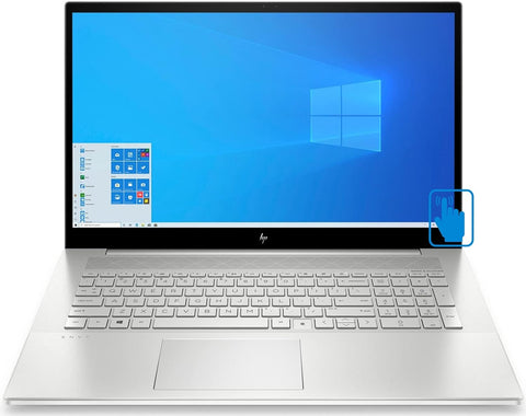 HP Envy 17t-cg Home & Business Laptop (Intel i7-1165G7 4-Core, 16GB RAM, 512 GB SSD , Intel Iris Xe, 17.3" 60Hz Touch Full HD, Fingerprint, WiFi, Win 11 Pro) (Renewed)