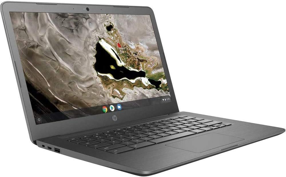 Hp Chromebook 14A G5 Laptop with 14 inch Display, Intel Celeron Processor, 4GB RAM, 32GB eMMC, Intel HD Graphics-Black (Renewed)