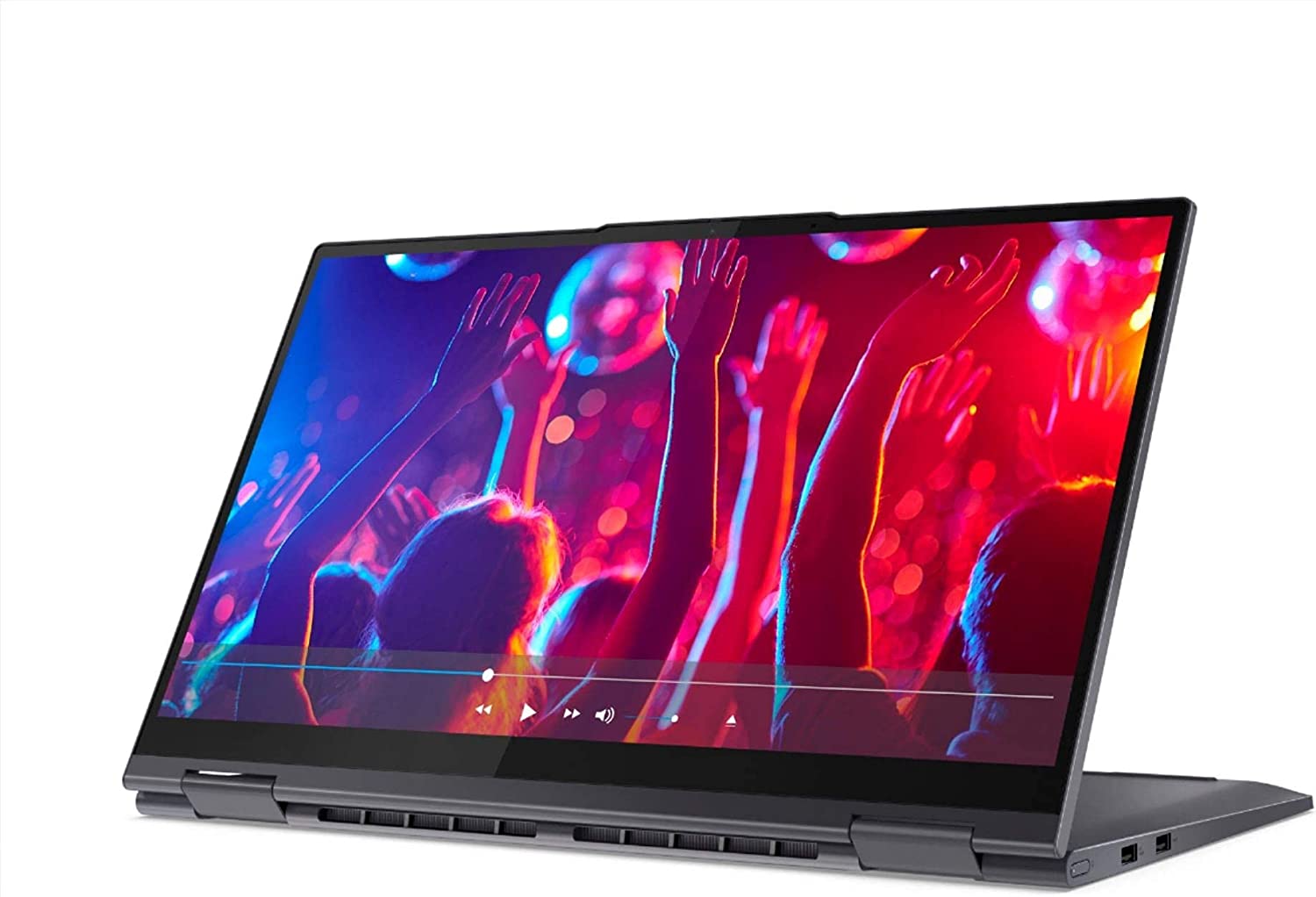 Lenovo - Yoga 7i 2-in-1 15.6" Touch Screen Laptop - Intel Core i5 - 8GB Memory - 512GB Solid State Drive - Slate Grey - WIN 11 - KEYBOARD ENGLISH / ARABIC (Renewed)