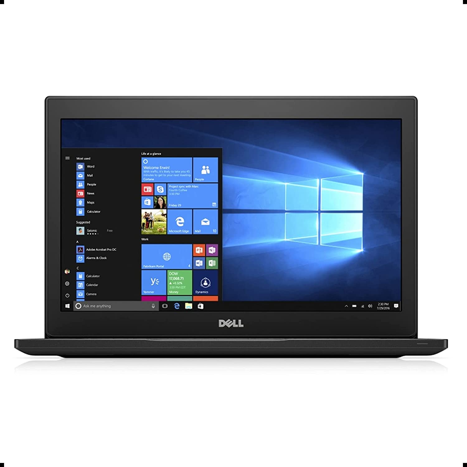 Dell Latitude 7280 Intel Core i5 7th Generation ,2.60Ghz, 8GB RAM, 256 SSD, 12.5 Inches, Windows 10 , (Renewed)