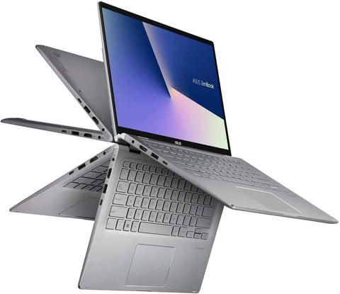 Asus Zenbook Flip 14 UM462DA-AI049T Convertible Ultrabook - AMD R5-3500U, 8 GB RAM, 256 GB SSD, AMD Radeon Vega (Renewed)