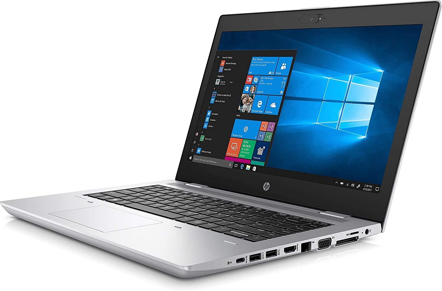 HP ProBook 640 G5 Laptop, 14.0" FHD (1920 x 1080), 8th Gen Intel Core i3-8365U, 8GB RAM, 256GB SSD, Windows 10 Pro