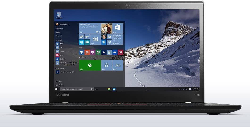 Lenovo ThinkPad T460s UltraBook , Intel Core i7-6th Gen , Ram 12GB DDR4 , SSD 512GB  14-Inch Screen  Windows 10