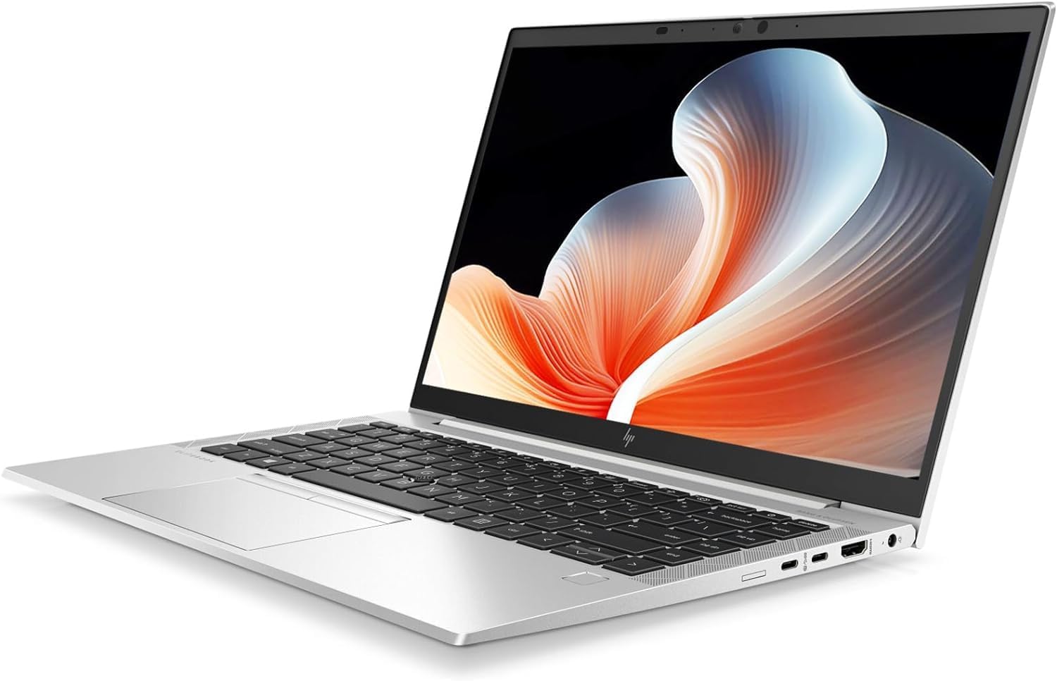 HP EliteBook 845 G7 Laptop Computer, 14" IPS FHD, AMD Ryzen 5 Pro 4650U, 8GB RAM, 256 GB SSD, Fingerprint, Backlit, WiFi, Windows 10 Pro(Renewed)