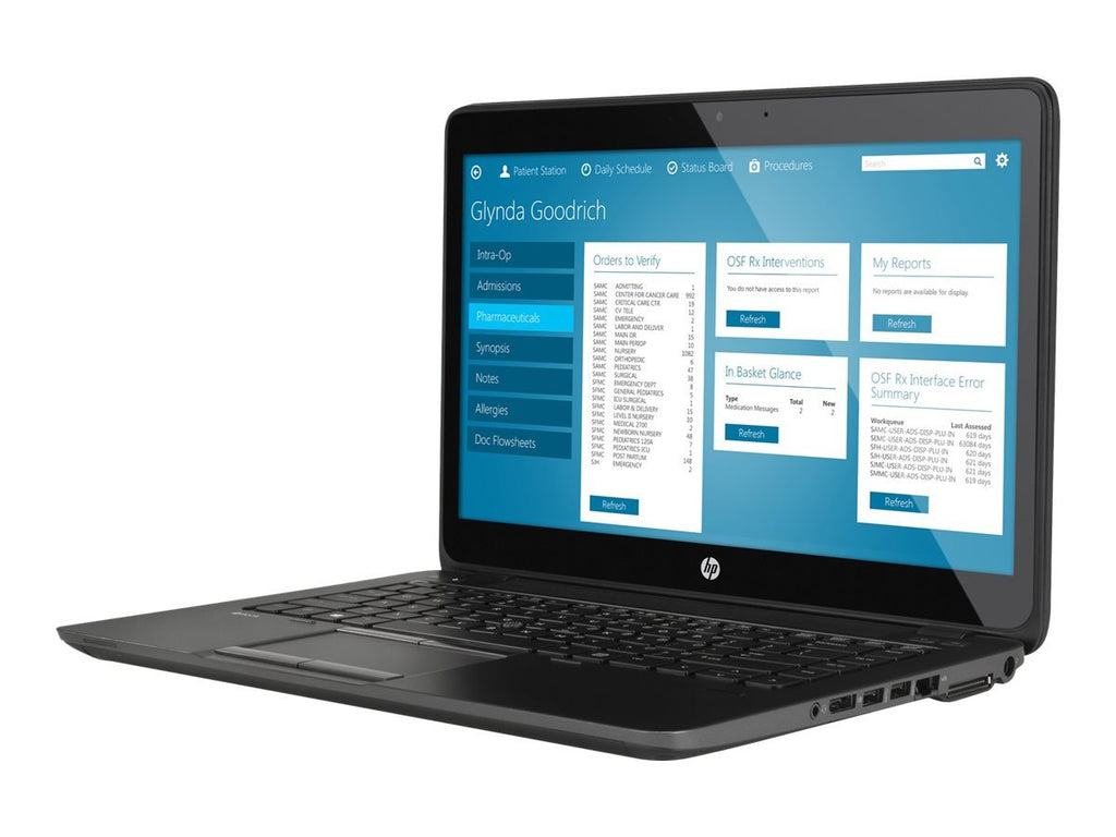 HP ZBook 14 G2 5th Gen i7-5600U - RAM 16GB - Storage 512GB SSD - 14" HD - AMD FirePro™ M4150 FireGL (1 GB dedicated GDDR5) (Renewed)