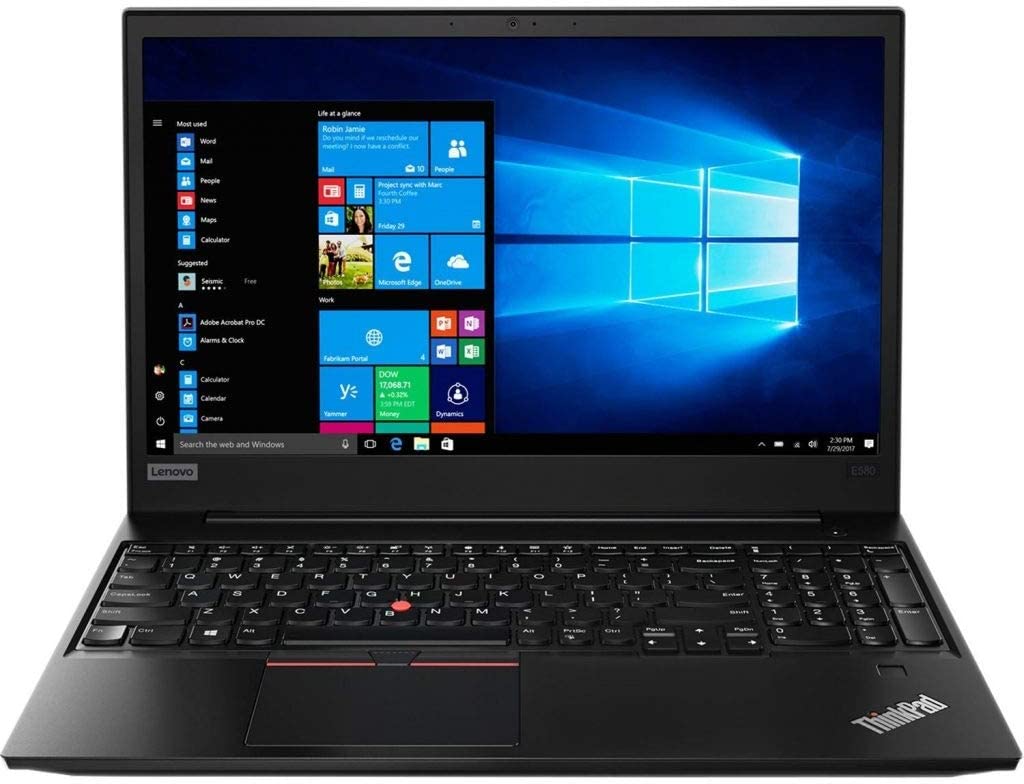 Lenovo ThinkPad T480s UltraBook , Intel Core i5-7th Gen , 14-inch FHD Screen , 12GB RAM , 512GB SSD , Windows10 Pro , ENG KB - Black - Renewed