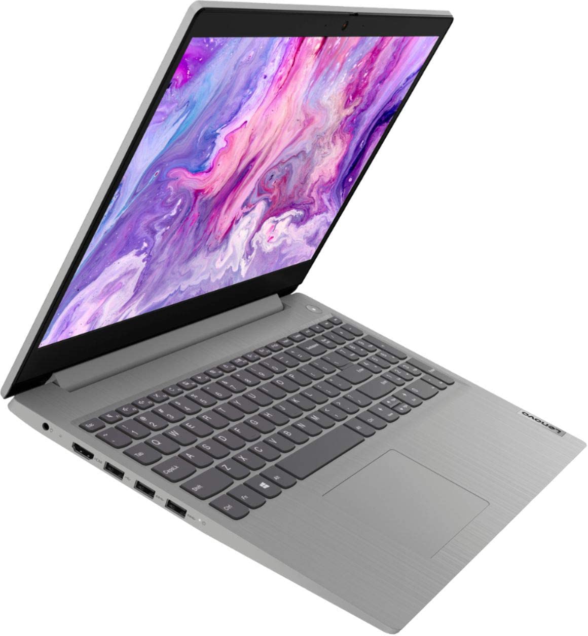 Lenovo IdeaPad 3 15IIL05 Laptop – Core i3-1005G1, CPU@ 1.2GHz, 4GB RAM , 512GB SSD, 15.6inch FHD ,Platinum Grey, WINDOWS (Renewed)