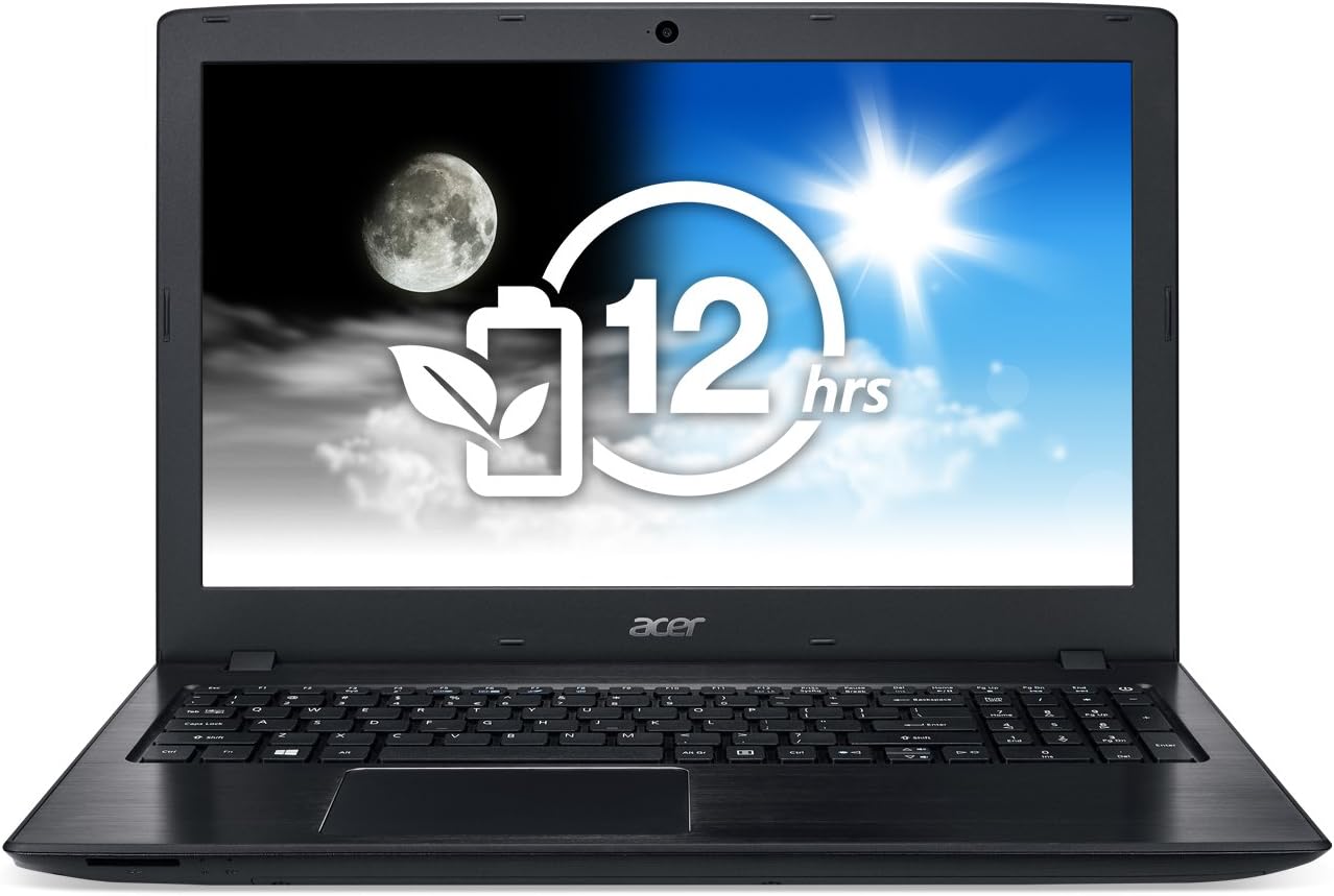 Acer Aspire E 15 E5-575-33BM 15.6-Inch Full HD Notebook (Intel Core i3-7100U Processor 7th Generation , 8GB DDR4, 256 GB SSD , Intel HD Graphics 620, Windows 10 Home), Obsidian Black