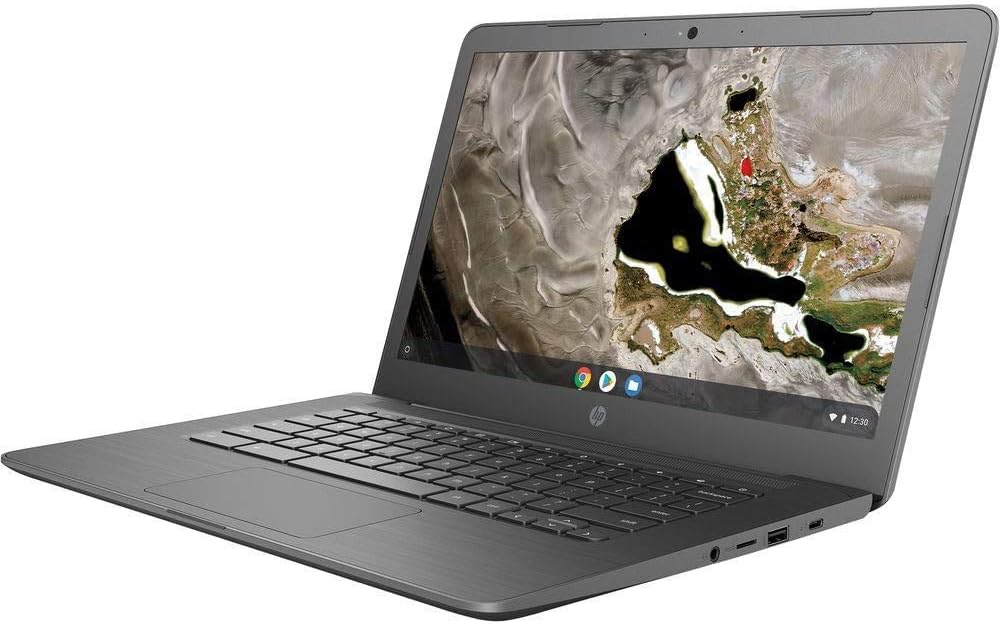 Hp Chromebook 14A G5 Laptop with 14 inch Display, Intel Celeron Processor, 4GB RAM, 32GB eMMC, Intel HD Graphics-Black (Renewed)