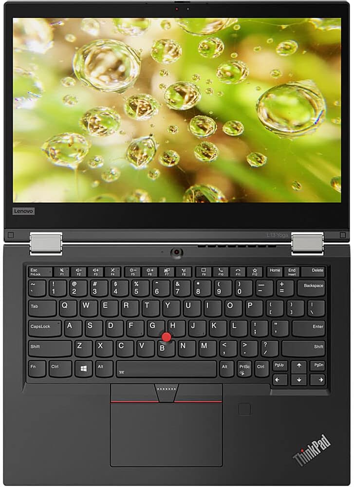 Lenovo - ThinkPad L13 Yoga 2-in-1 13.3" Touch-Screen Laptop - Intel Core i5-1021U - 8GB Memory - 256GB SSD - Black