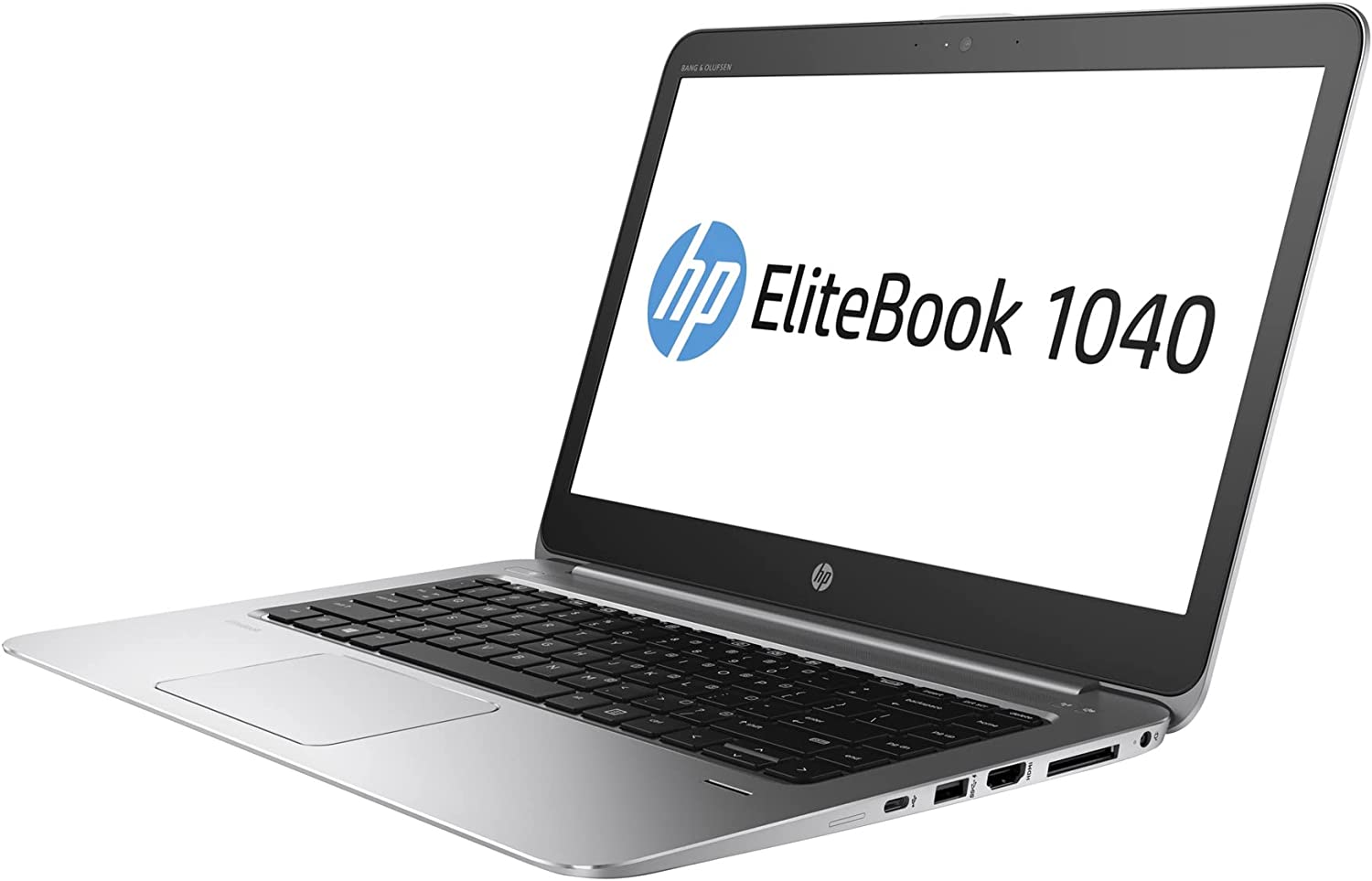 HP Elitebook Folio 1040, G3 Intel core i5, 6th Gen , 8GB Ram , 256GB SSD Eng Keyboard, Silver/Black (Renewed)