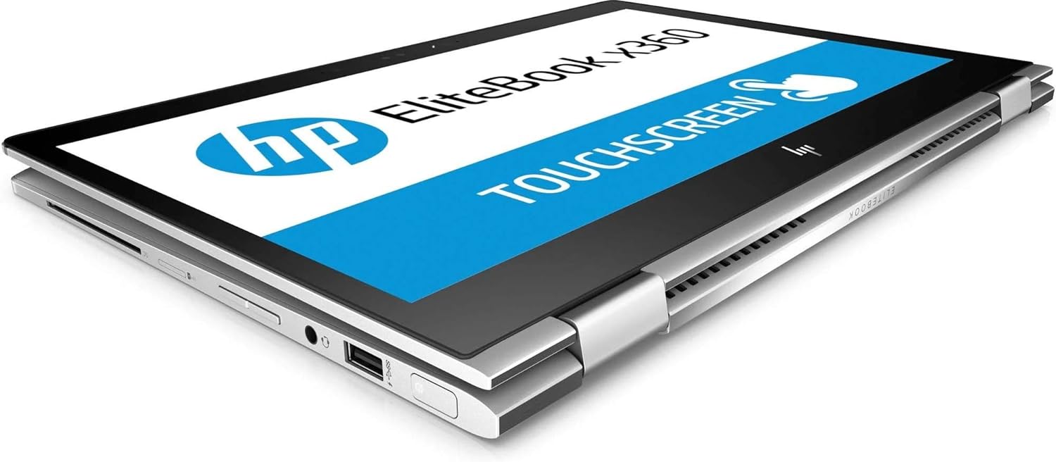 HP EliteBook x360 1030 G2 Notebook 2-in-1 Convertible Laptop PC - 7th Gen Intel i7, 8GB RAM, 256 GB SSD, 13.3 inch Full HD (1920x1080) Touchscreen, Win10 Pro