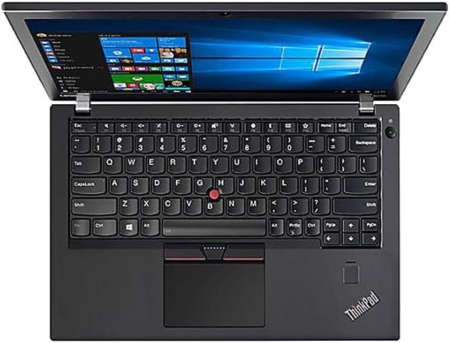 Lenovo ThinkPad X270 Laptop with Intel Core i5-7200U, 8GB RAM, 256GB SSD, Black - 12.5" - Black - 20HN004VUS