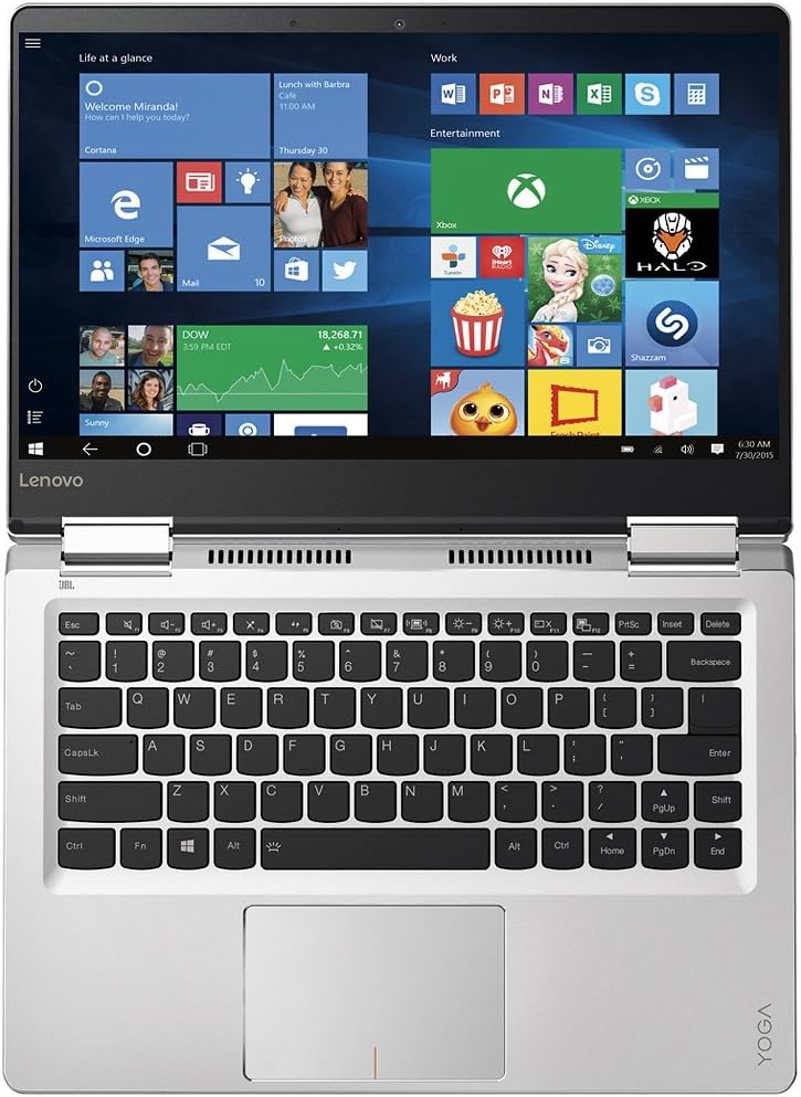 Lenovo Yoga 710 14 - 14" FHD Touch - Core i5-6200U up to 2.8Ghz - 8GB - 256GB SSD , touch screen x360 - Silver