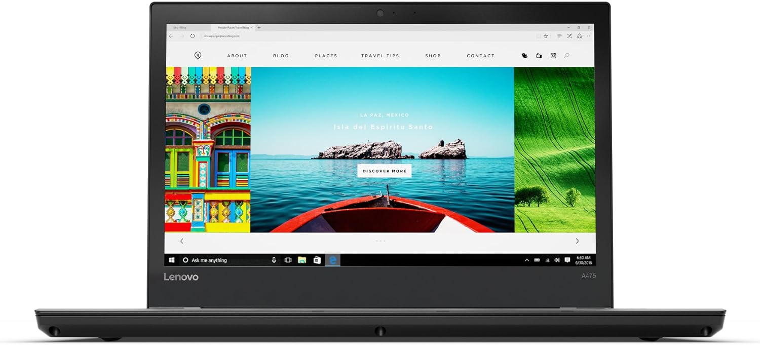 Lenovo ThinkPad A475 AMD PRO A12, GB Ram, 256 GB SSD, Windows 10
