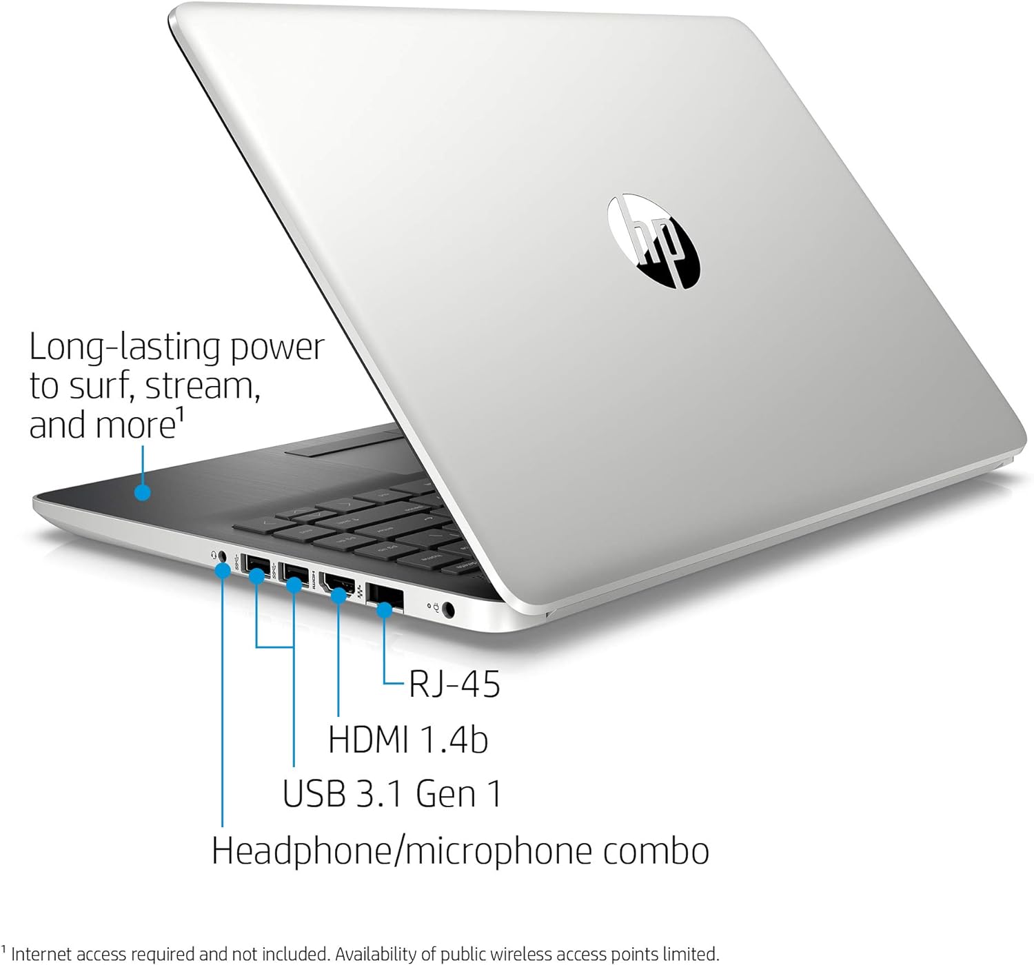 HP Pavilion 15-AU111TX (7th Gen CORE i5 7200U, 8GB RAM, 256GB SSD, 2GB Graphics NVIDIA, Windows 10) Silver