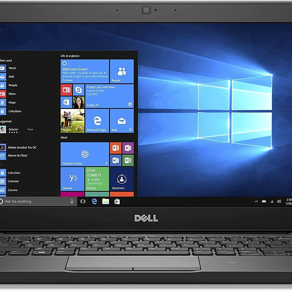 Dell Latitude 7280 non-touch, Intel i7-7th Gen , 8GB RAM, 256GB SSD, 12.5 inches , (Renewed)