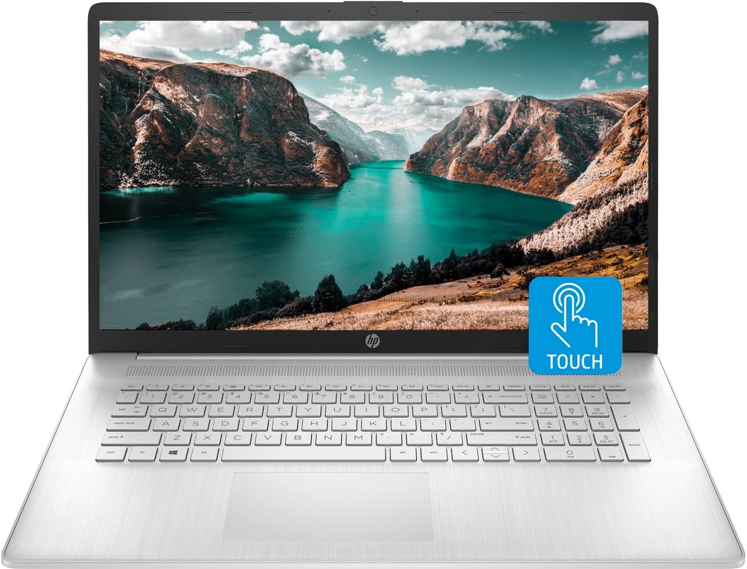 HP 17 Laptop, 17.3 " HD+ Touchscreen Display, Intel Core i7-1035G7 Quad-Core Processor, Intel Iris Xe Graphics, 16GB RAM, 512GB PCIe SSD, Backlit Keyboard, Windows 11