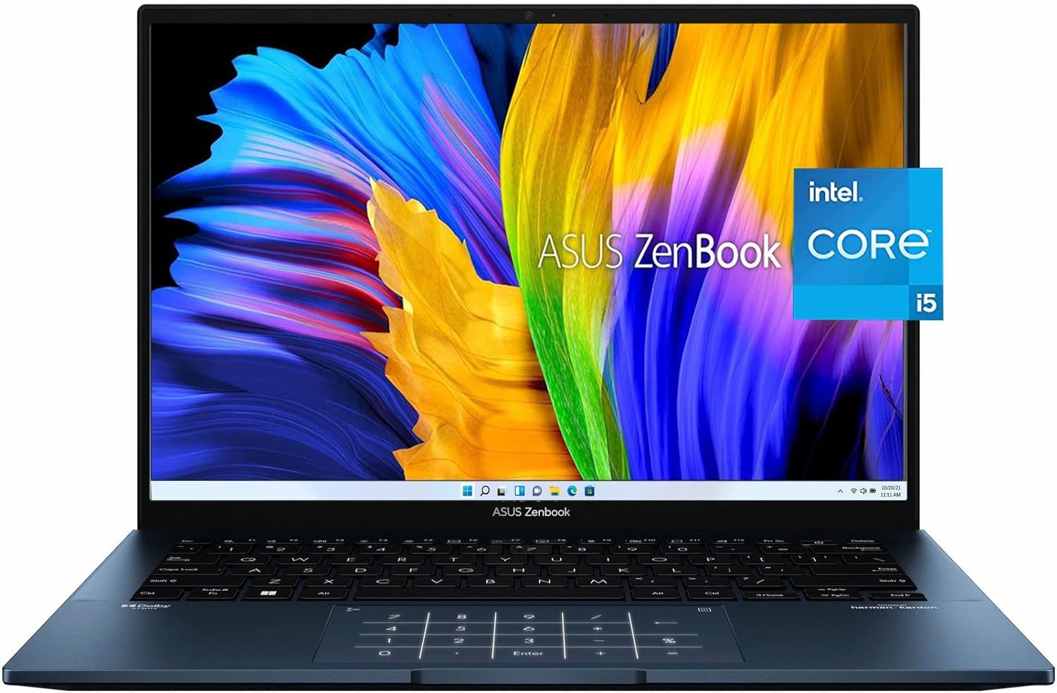 ASUS Zenbook Q409Z Laptop, 14 Inch OLED 90Hz Display, 12th