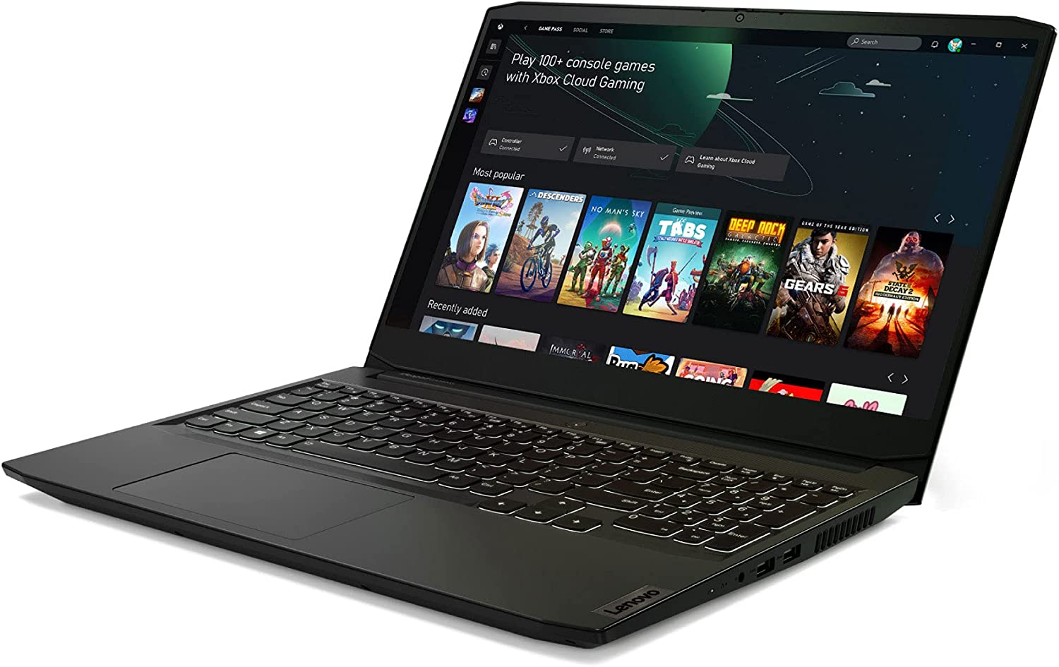 Lenovo Ideapad 3, 15.6" Fhd, Ryzen 5-5600H, 16GB DDR4, 512GB Ssd, Gtx 1650 4GB, Windows 11 (Renewed)