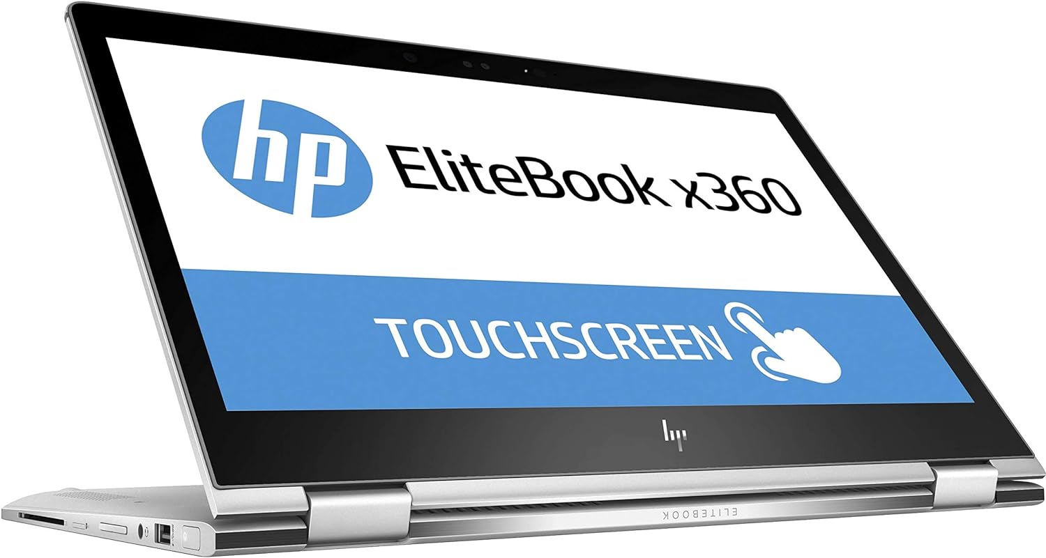 HP EliteBook x360 1030 G2 Notebook 2-in-1 Convertible Laptop PC - 7th Gen Intel i5, 8GB RAM, 256 GB SSD, 13.3 inch Full HD (1920x1080) Touchscreen, Win10 Pro
