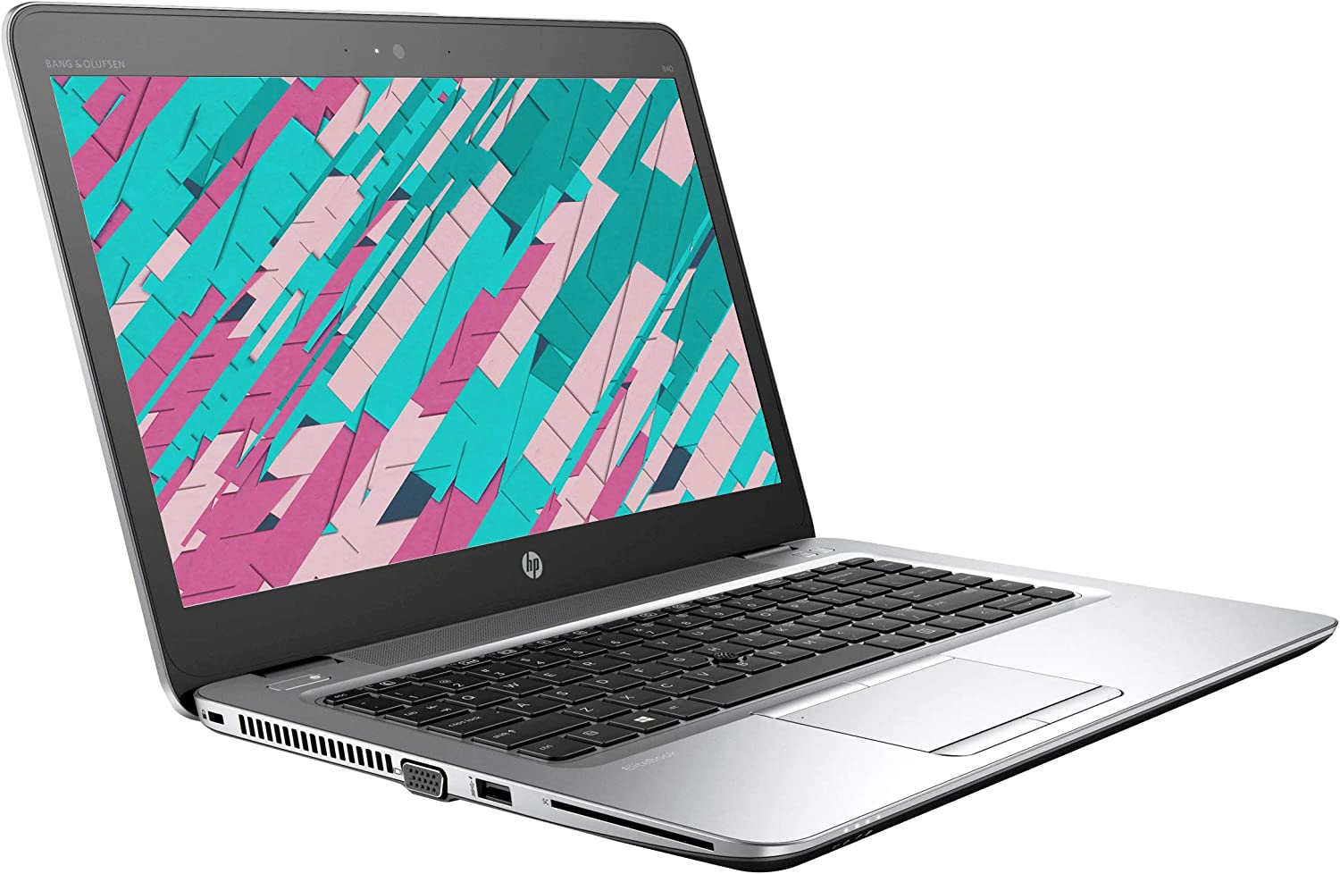 HP 348 G4 14 Inches HD Display Intel Core i7 7th Gen 8GB Ram 256GB SSD,  Eng KB, Silver/ Black (Renewed)