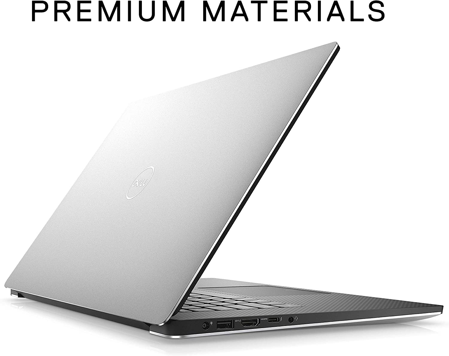 Dell XPS 9570 Laptop 15.6 inches 4k ultra HD Laptop (Silver) - Intel i7-8750H 4.1 GHz, 16 GB RAM, 512 GB SSD, NVIDIA GeForce GTX 1050, Windows 10 Pro (Renewed)