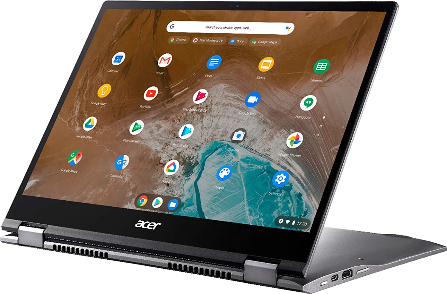 Acer Chromebook Spin 713 Intel Core i5 10th Generation 256GB SSD 8GB RAM 2K QHD Touch X360 Display Intel® Iris® Xe Graphics (Renewed)