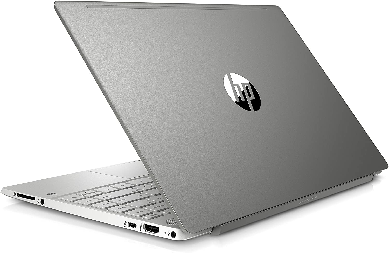 HP Pavilion Laptop 1 13-U100NE- FHD Display , Touch, Core i3-7100U, 4GB RAM, 512GB SSD , English/Arabic KB, Silver (Renewed)